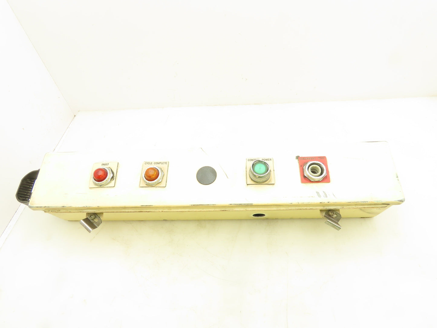 Hoffman F-44T24HC Hinged Cover Wiring Trough Electrical Box Gutter 24x4x4"