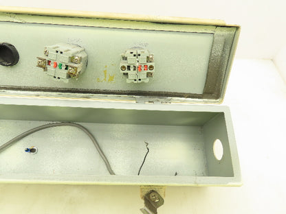 Hoffman F-44T24HC Hinged Cover Wiring Trough Electrical Box Gutter 24x4x4"