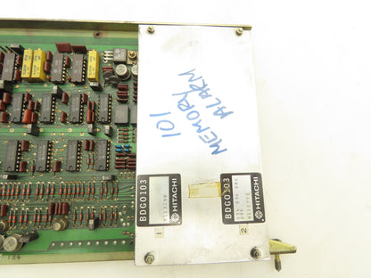 Hitachi BDG0103 GE Fanuc Memory PC Board BEH0800-01