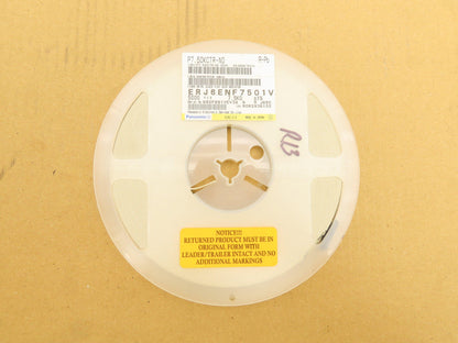 Panasonic ERJ6ENF7501V Fixed Metal Glaze Flat Chip Resistor 7.5kOhms  ± 1%