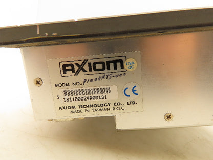 Axiom P1000HTS-000 Operator Interface Panel Display 10-1/2" Flat Screen