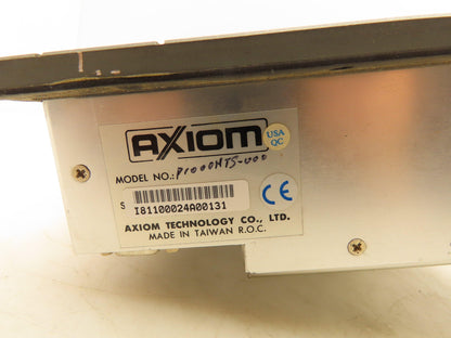 Axiom P1000HTS-000 Operator Interface Panel Display 10-1/2" Flat Screen