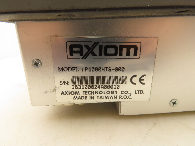 Axiom P1000HTS-000 Operator Interface Panel Display 10-1/2" Flat Screen
