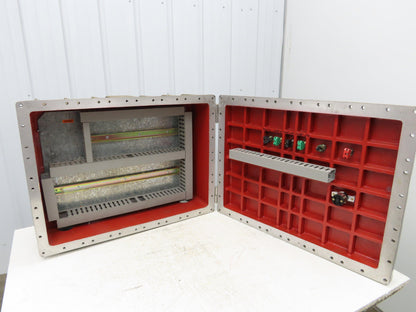 Ex-Tech ERSA-5070 Hinged Flameproof Electrical Box Enclosure 795x595x267mm