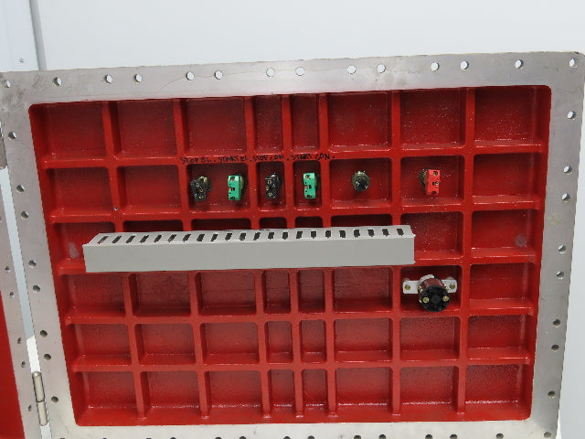 Ex-Tech ERSA-5070 Hinged Flameproof Electrical Box Enclosure 795x595x267mm