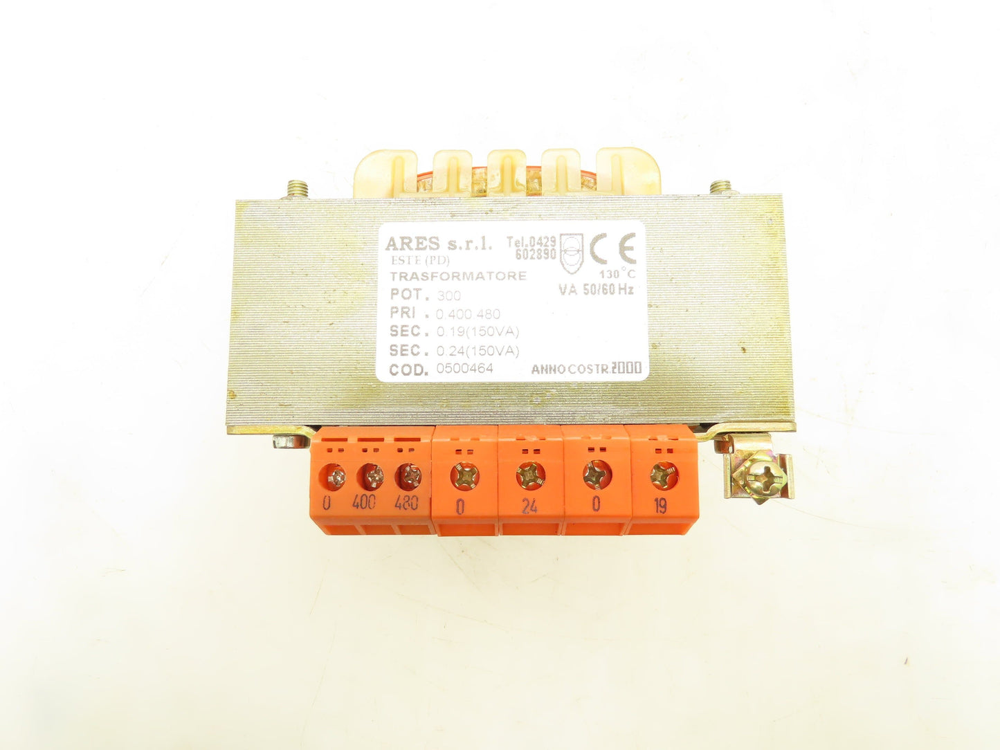 ARES S.R.L. 0500464 Transformer 300VA 400-480V Sec.150VA