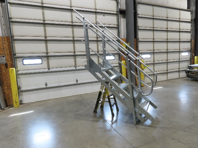 Greene Galvanized Stairs A-Series 5-Step Stair Section Farm Grain Bin 30" Steps