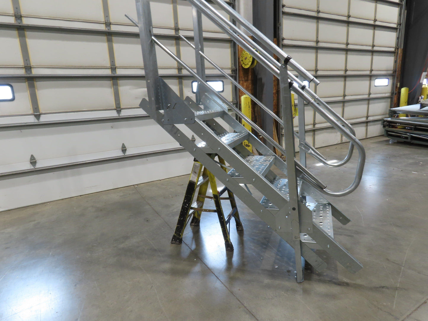 Greene Galvanized Stairs A-Series 5-Step Stair Section Farm Grain Bin 30" Steps