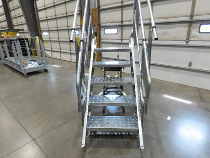 Greene Galvanized Stairs A-Series 5-Step Stair Section Farm Grain Bin 30" Steps