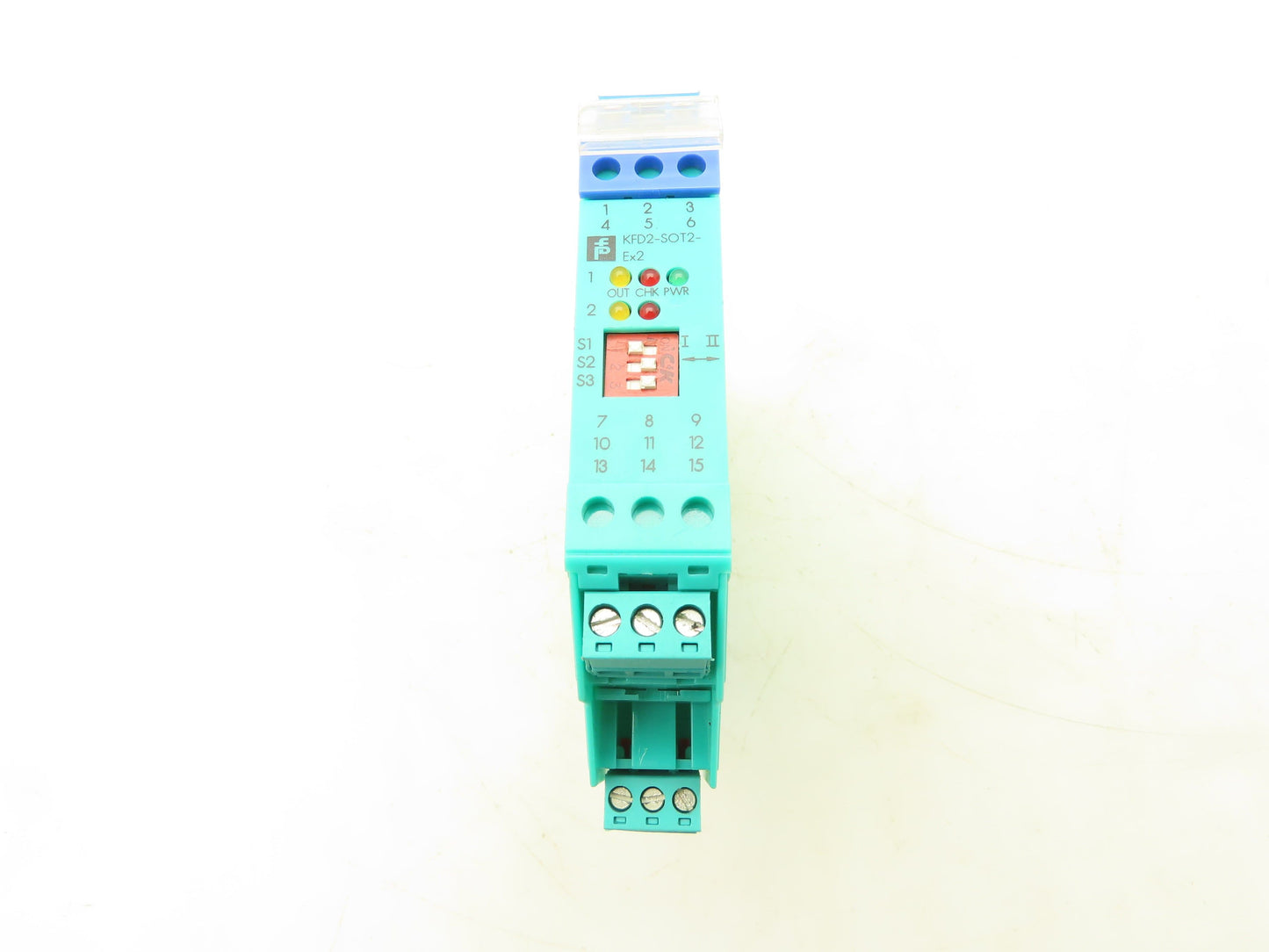 Pepper Fuchs KFDS-SOT2-Ex2 Switch Amplifier 2-Channel Isolated 20-30VDC