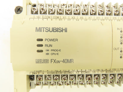 Mitsubishi Electric FX0N-40MR I/O Programmable Controller Unit