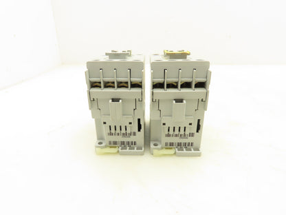 Allen-Bradley 100-C09*10 Contactor 600VAC 25A 24V Coil Series A Lot Of 2