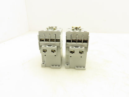 Allen-Bradley 100-C09*10 Contactor 600VAC 25A 24V Coil Series A Lot Of 2