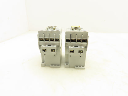 Allen-Bradley 100-C09*10 Contactor 600VAC 25A 24V Coil Series A Lot Of 2