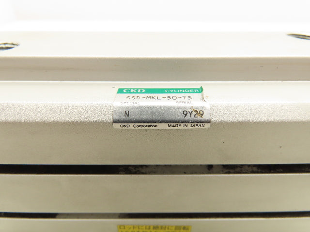 CKD SSD-MKL-50-75 Pneumatic Cylinder 50mm Bore 75mm Stroke