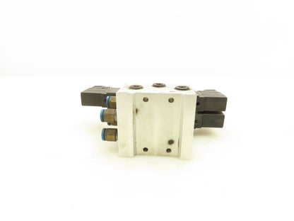 CKD 4KB240-B 4KB219-B Pneumatic Solenoid Valve Manifold Base 1/4" NPT