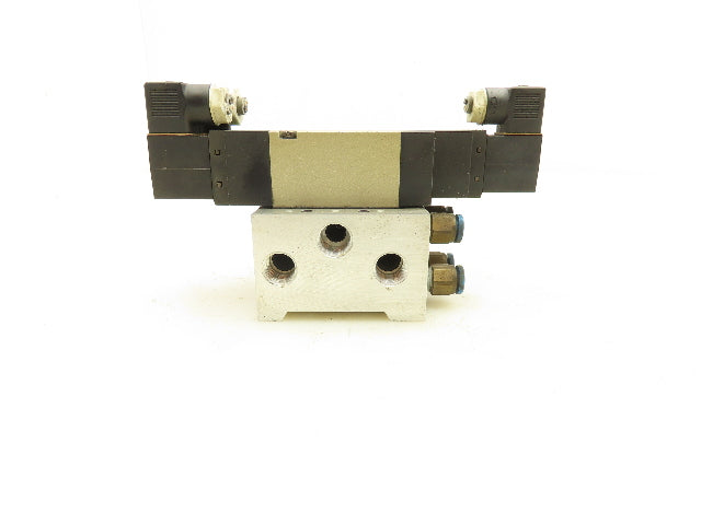 CKD 4KB240-B 4KB219-B Pneumatic Solenoid Valve Manifold Base 1/4" NPT