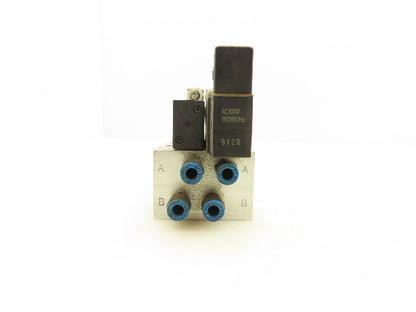 CKD 4KB240-B 4KB219-B Pneumatic Solenoid Valve Manifold Base 1/4" NPT