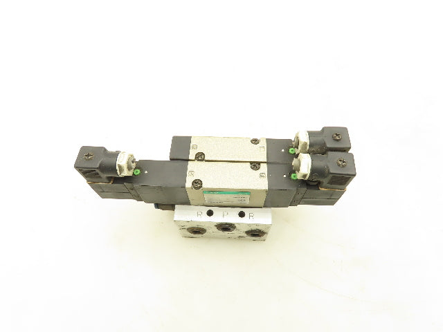 CKD 4KB240-B 4KB219-B Pneumatic Solenoid Valve Manifold Base 1/4" NPT