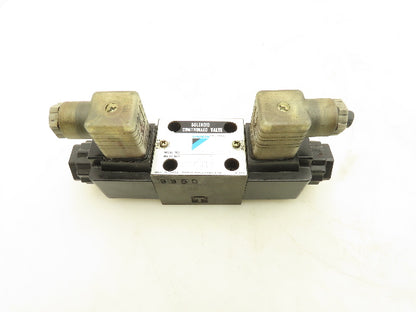 Daikin KSO-G02-2CA-30-CL Hydraulic Directional Control Solenoid Valve 110V