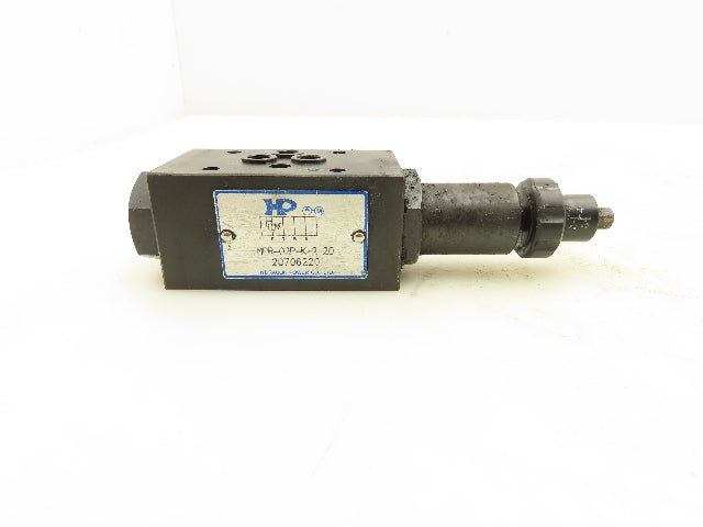 HP MPR-02P-K-2-20 Hydraulic Adjustable Pressure Relief Valve 500-2000psi D03