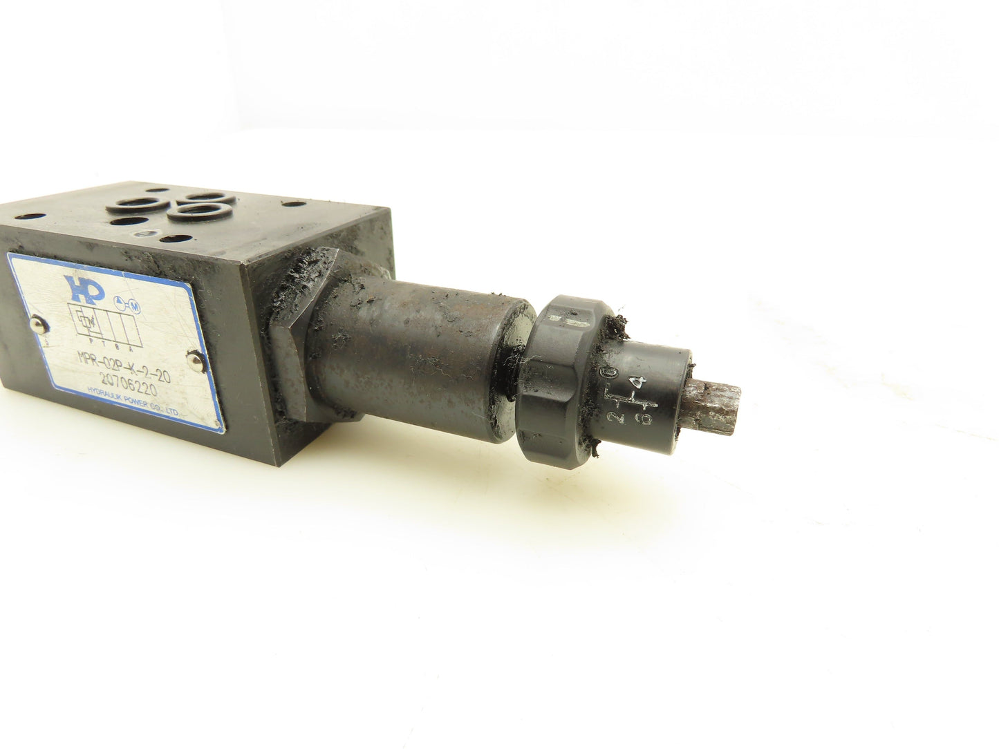 HP MPR-02P-K-2-20 Hydraulic Adjustable Pressure Relief Valve 500-2000psi D03