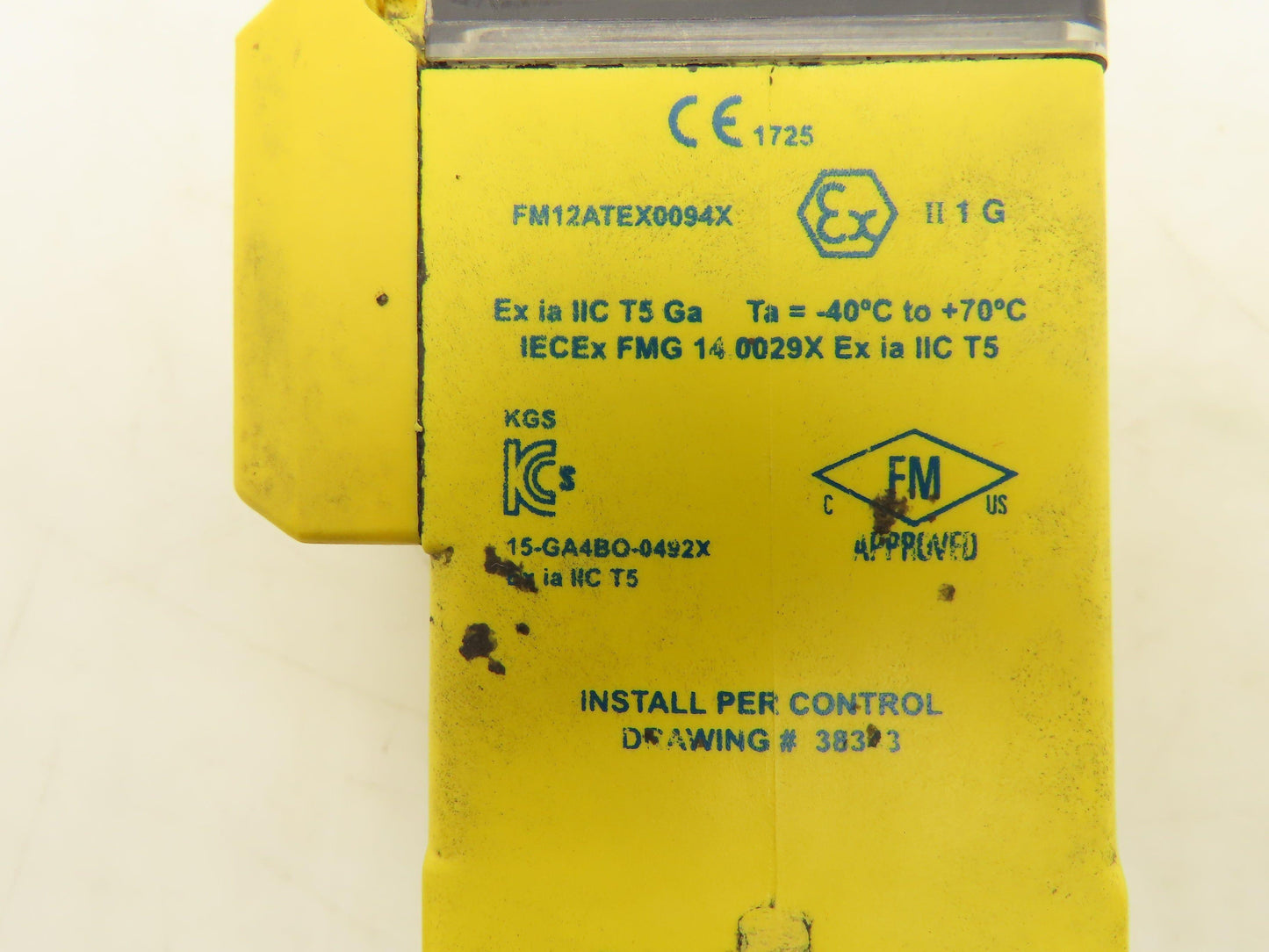 Banner Q45AD9LPQ Reflective Plate Photoelectric Sensor 5-15VDC 4 Pin