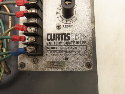 Crown 933/3D24 SP Order Picker Forklift Curtis933 Battery Controller Panel