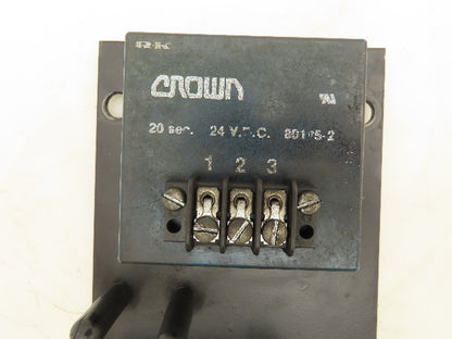 Crown 80105-2 SP Order Picker Forklift Time Delay Relay Assembly