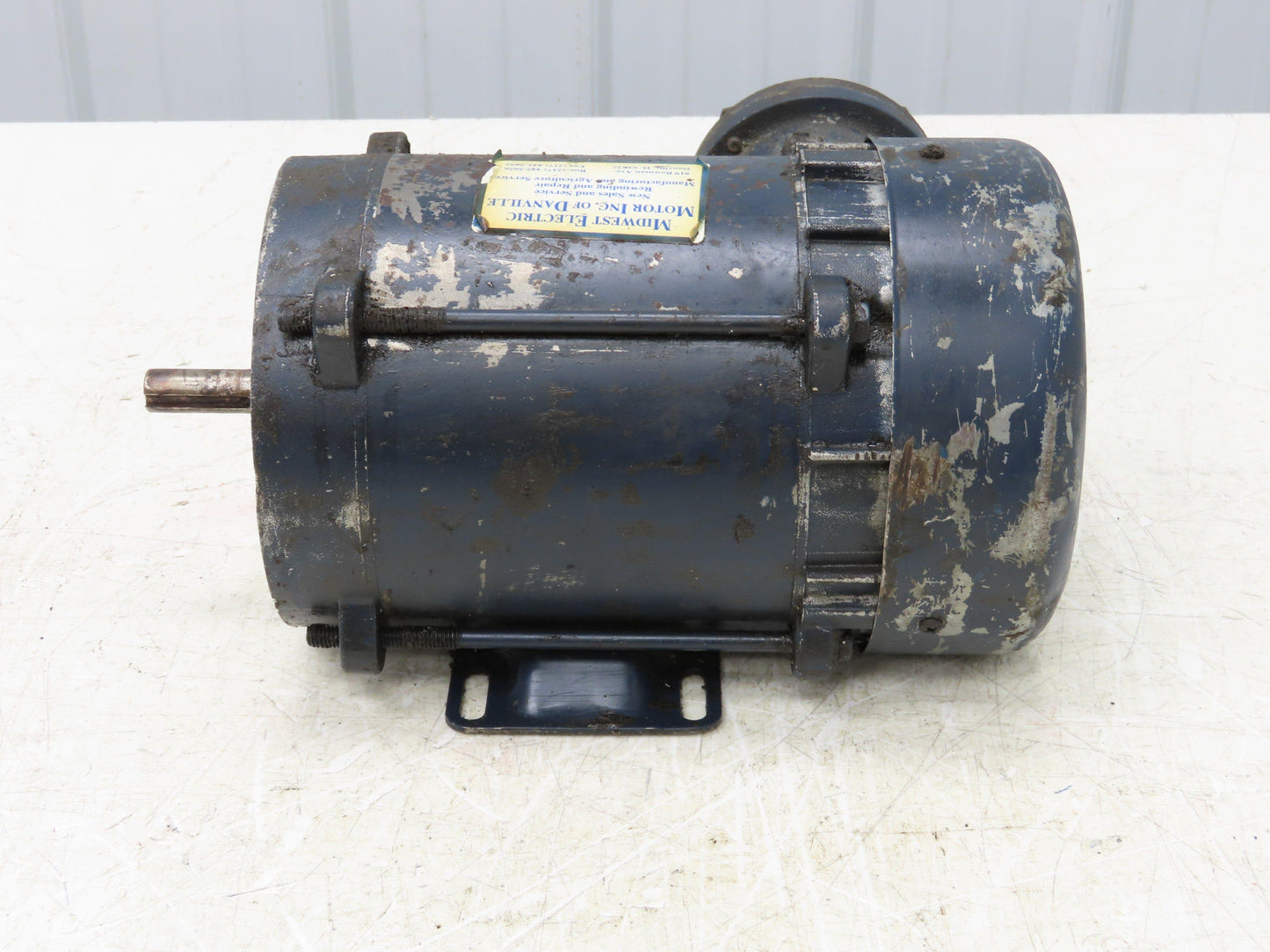 Leeson A6T17XK11B AC Motor .75Hp 1725rpm 230/460V 3PH 56C TEFC Explosion Proof