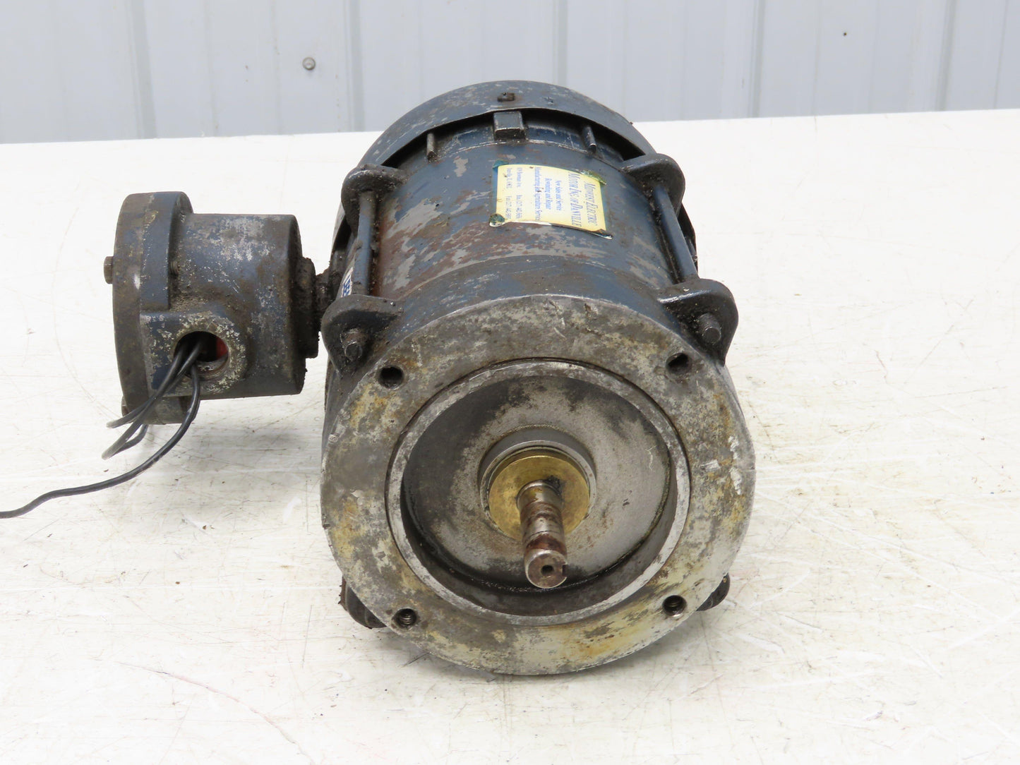 Leeson A6T17XK11B AC Motor .75Hp 1725rpm 230/460V 3PH 56C TEFC Explosion Proof