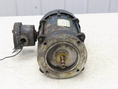 Leeson A6T17XK11B AC Motor .75Hp 1725rpm 230/460V 3PH 56C TEFC Explosion Proof