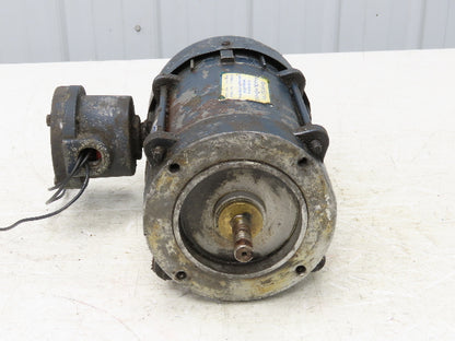 Leeson A6T17XK11B AC Motor .75Hp 1725rpm 230/460V 3PH 56C TEFC Explosion Proof