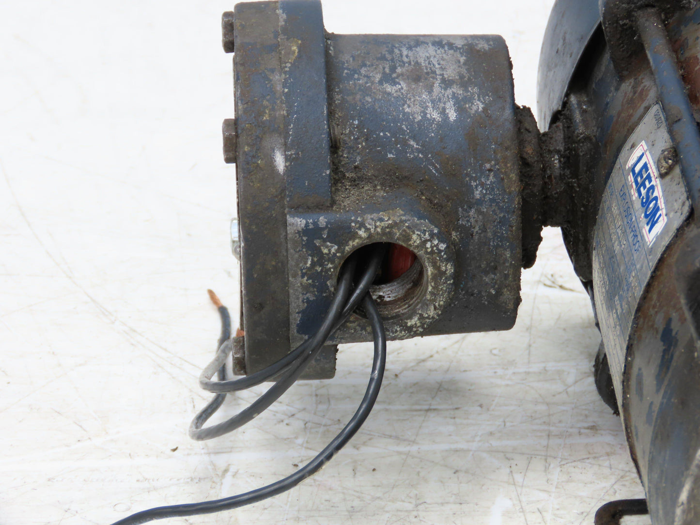 Leeson A6T17XK11B AC Motor .75Hp 1725rpm 230/460V 3PH 56C TEFC Explosion Proof