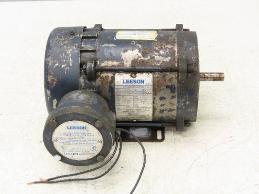 Leeson A6T17XK11B AC Motor .75Hp 1725rpm 230/460V 3PH 56C TEFC Explosion Proof