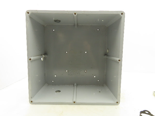 Kraloy JB-12126 Electrical Enclosure 12x12x6" PVC Pull Box