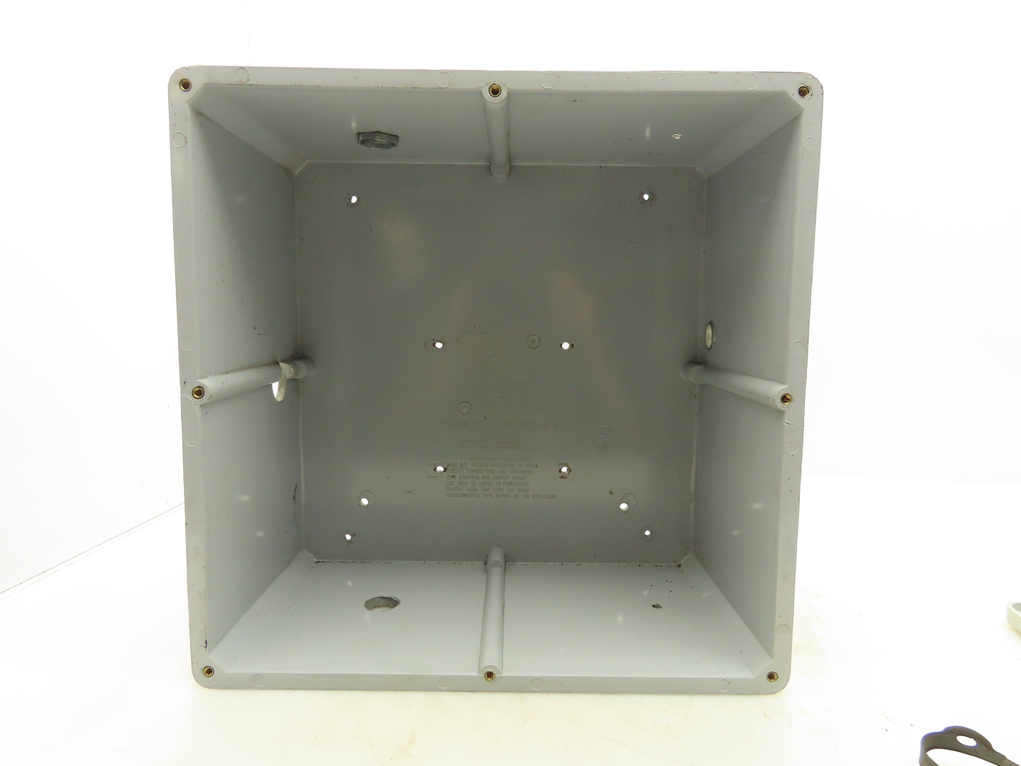 Kraloy JB-12126 Electrical Enclosure 12x12x6" PVC Pull Box