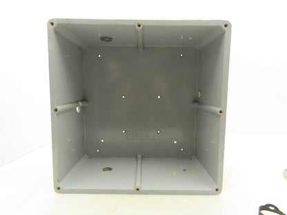 Kraloy JB-12126 Electrical Enclosure 12x12x6" PVC Pull Box