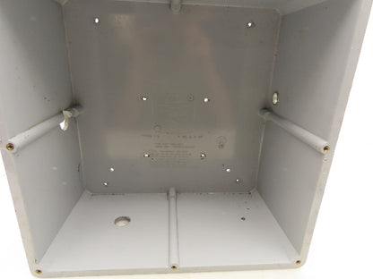 Kraloy JB-12126 Electrical Enclosure 12x12x6" PVC Pull Box