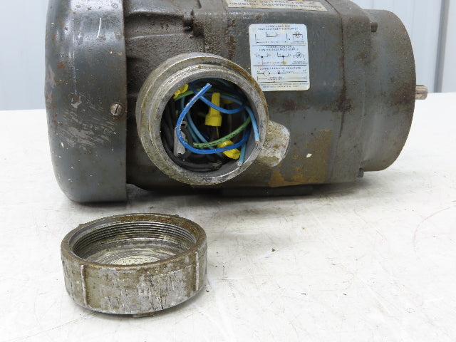 Baldor CDX1850 90V DC Motor .5Hp 1750rpm 3PH 66/182CZ XPFC Explosion Proof
