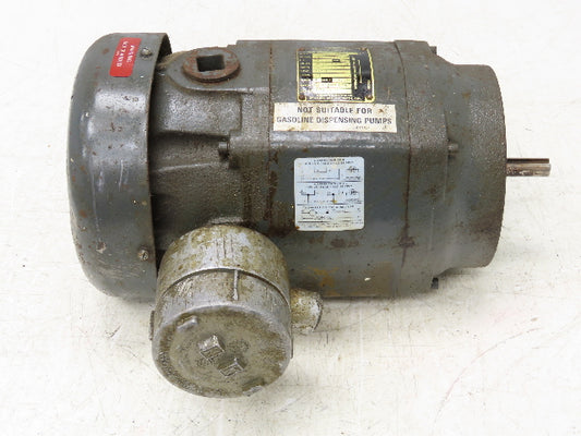 Baldor CDX1850 90V DC Motor .5Hp 1750rpm 3PH 66/182CZ XPFC Explosion Proof
