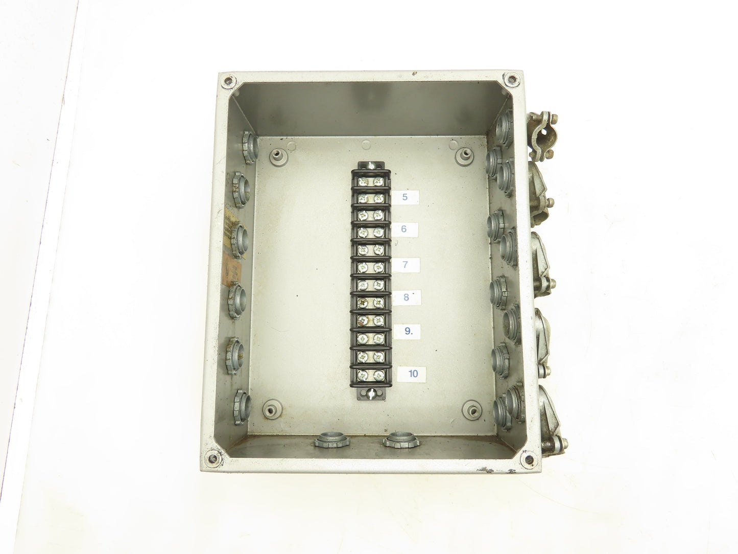 Hoffman Electrical Enclosure 10x8x4" Screw Cover Wall Mount