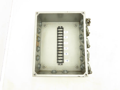 Hoffman Electrical Enclosure 10x8x4" Screw Cover Wall Mount