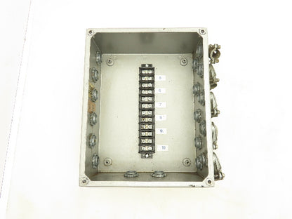 Hoffman Electrical Enclosure 10x8x4" Screw Cover Wall Mount