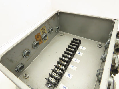 Hoffman Electrical Enclosure 10x8x4" Screw Cover Wall Mount