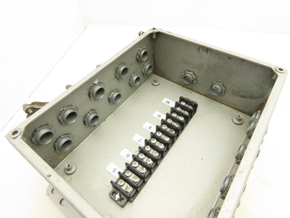 Hoffman Electrical Enclosure 10x8x4" Screw Cover Wall Mount