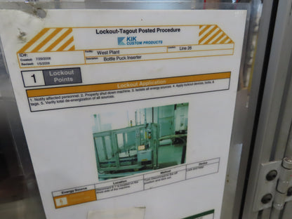 Aerosol Can Bottle Rotary Puck Inserter/Remover for Bottle Filling Capper Line