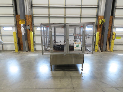 Aerosol Can Bottle Rotary Puck Inserter/Remover for Bottle Filling Capper Line