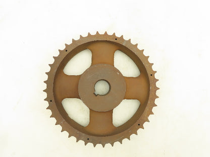 Rex Rexnord 815-41 Tabletop Chain Sprocket 10" OD 1 7/16" Bore 41 Tooth