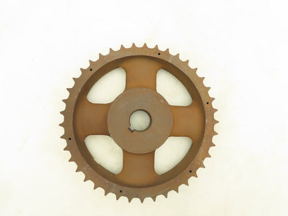 Rex Rexnord 815-41 Tabletop Chain Sprocket 10" OD 1 7/16" Bore 41 Tooth
